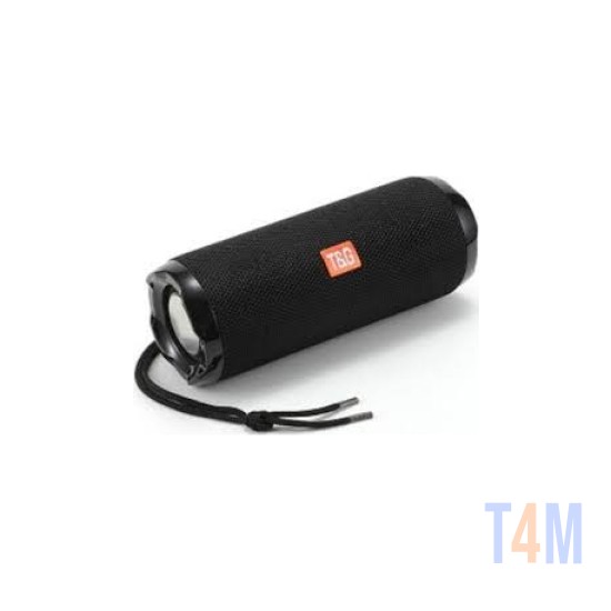 COLUNA DE SOM PORTÁTIL T&G TG-191 AUX/USB/CARTÃO DE MEMORIA PRETO